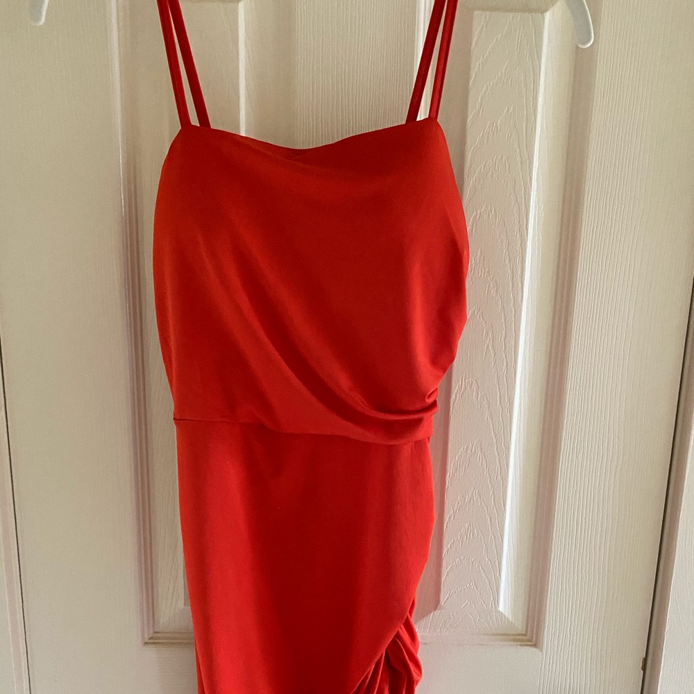 Red dress